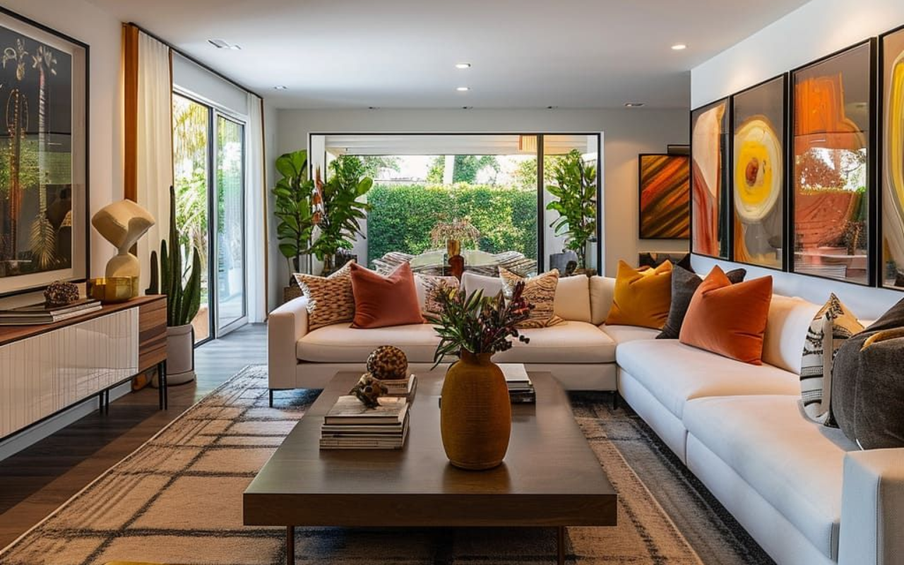 Best Living Room Interior Design Bangalore | Nesture Interior